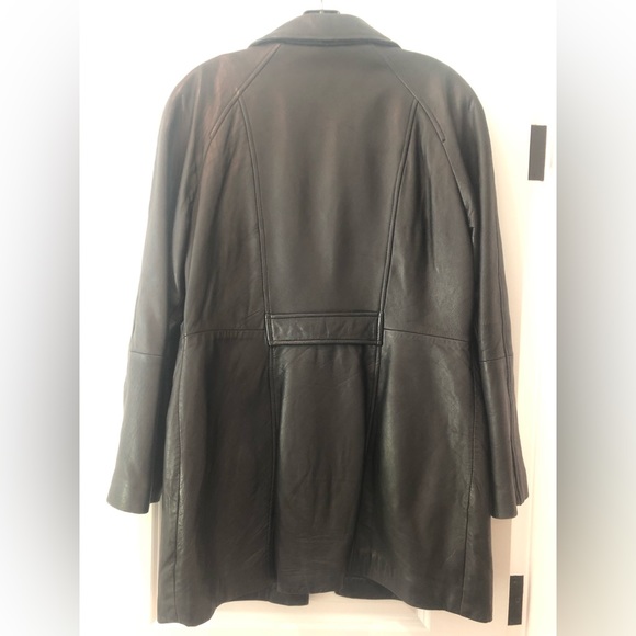 Jones New York Genuine Leather Jacket - Picture 2 of 7